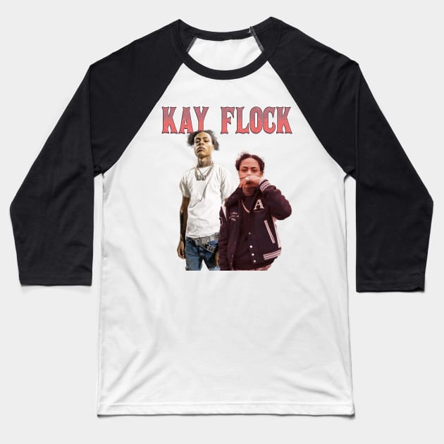 kay flock Baseball T-Shirt by Rockem